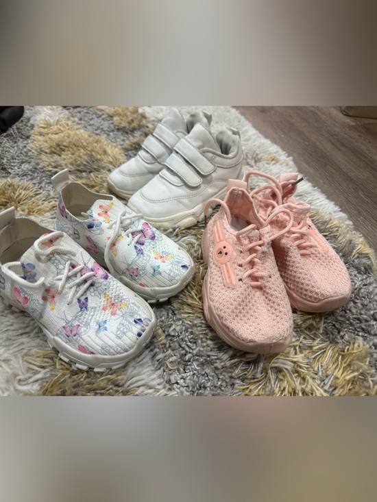 Other - Lot of 3 pairs Little Kid 9 Shoes/ Toddler Girl Shoes /  Active Sneakers / 3t